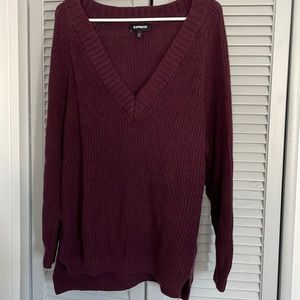 Express Oversized Knit Sweater